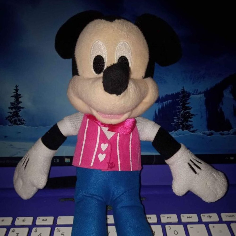 Valentines vest mickey mouse